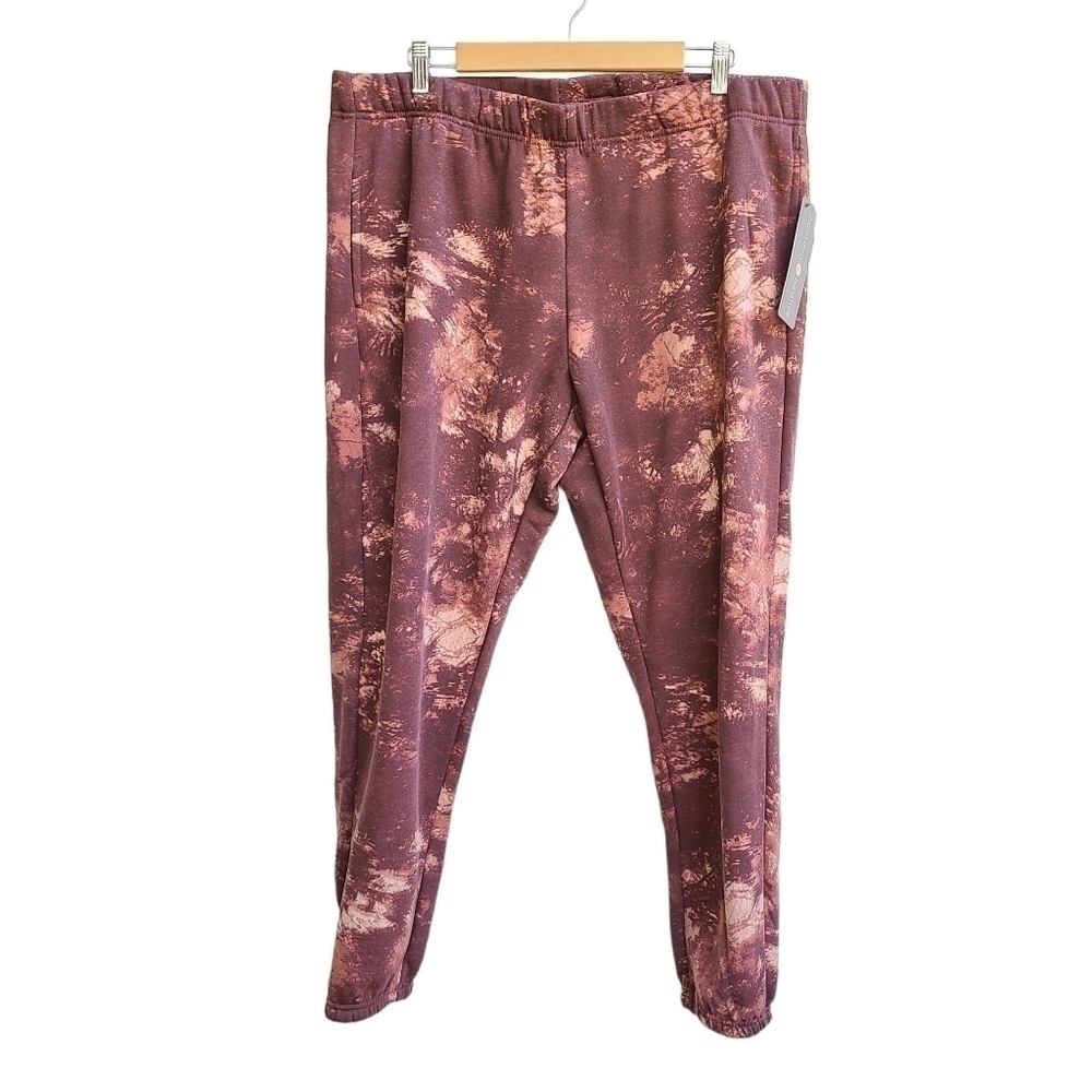 Harmony and Balance Brown Camo Sweatpants, Size XL - Picture 3 of 10